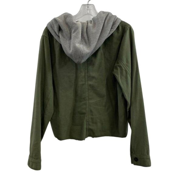 Free People / Weekender Wanderer Boho Cargo Crop Jacket / sz M - Picture 5 of 5